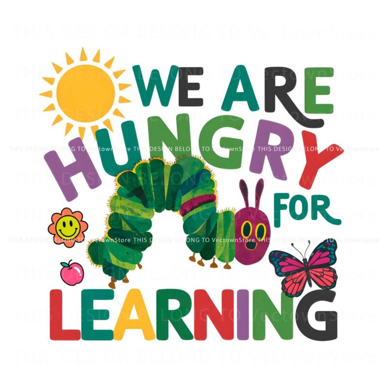 caterpillar-we-are-hungry-for-learning-png