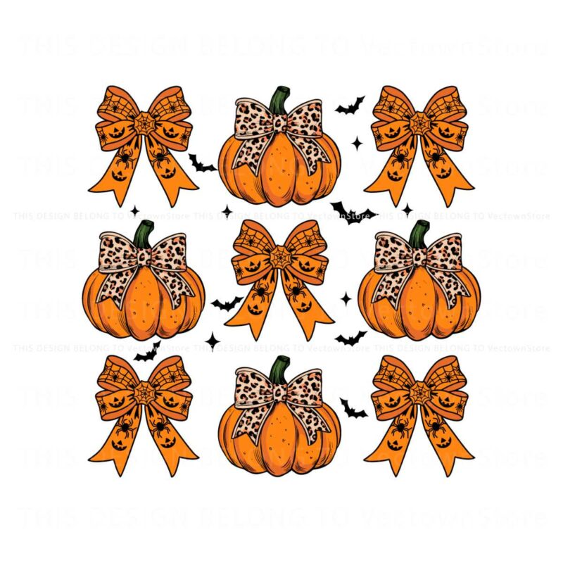 halloween-pumpkin-coquette-bow-svg