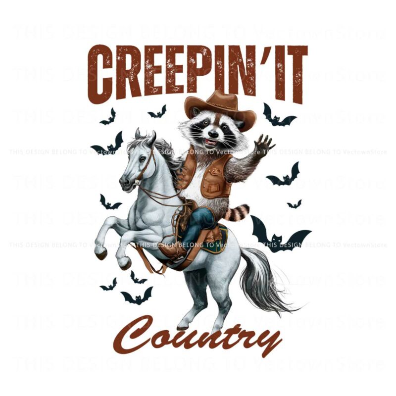 raccoon-vintage-western-halloween-png