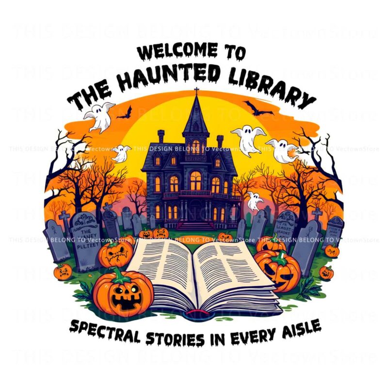 welcome-to-the-haunted-library-png