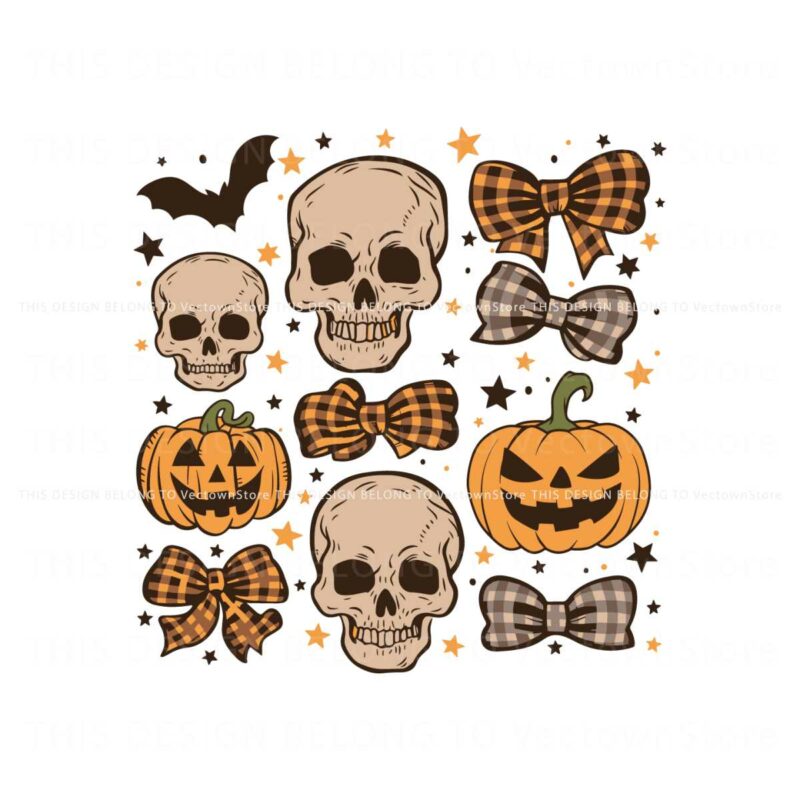 retro-halloween-skull-coquette-bow-svg