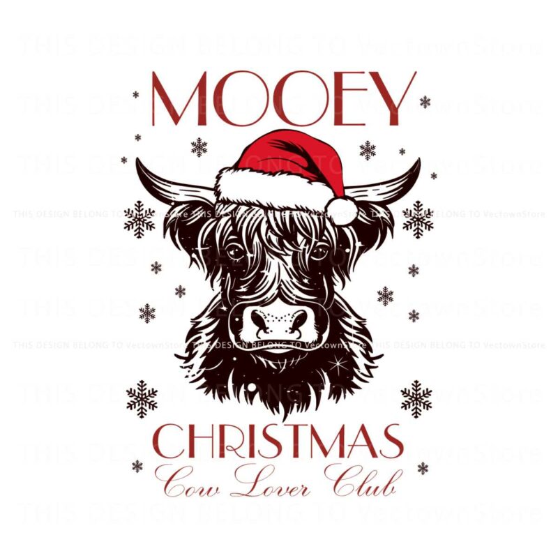 mooey-christmas-cow-lover-club-svg