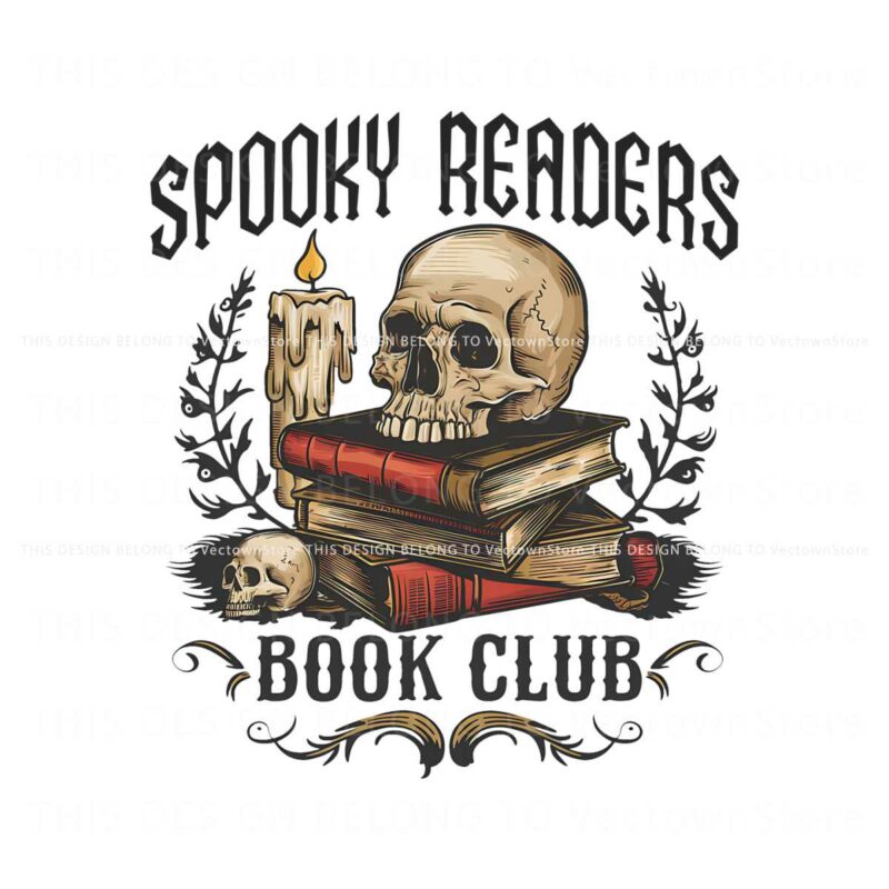 spooky-readers-book-club-horror-skull-png