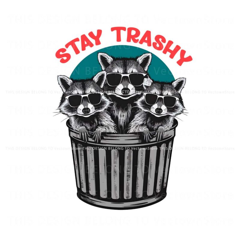 funny-stay-trashy-racoon-meme-png