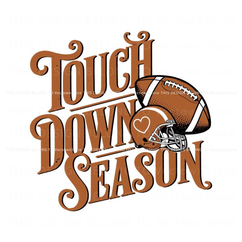 touch-down-season-football-helmet-svg