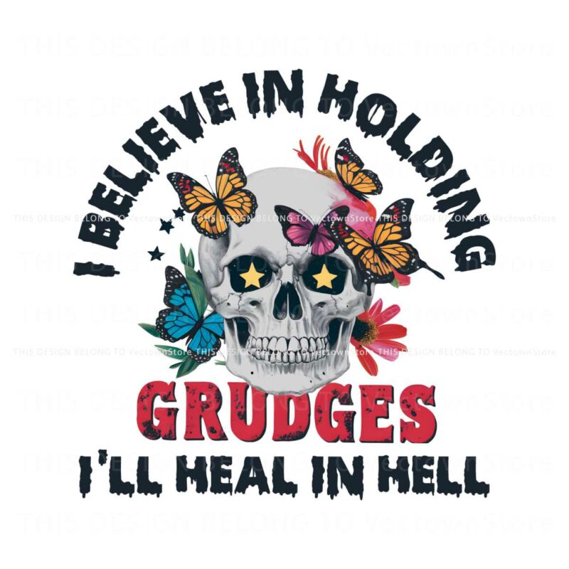 holding-grudges-floral-skull-adult-humor-png