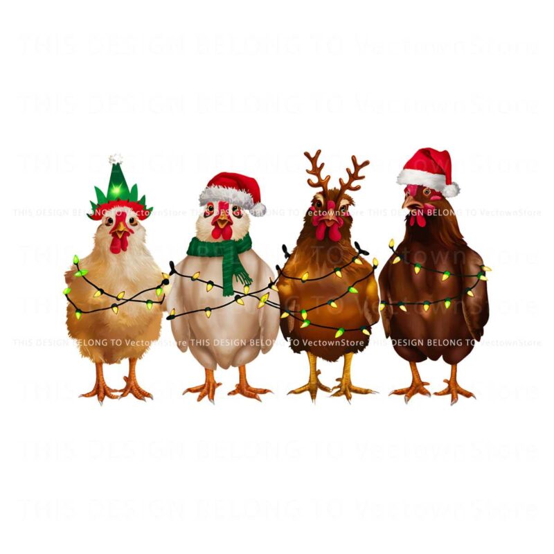 ute-christmas-chickens-farm-png