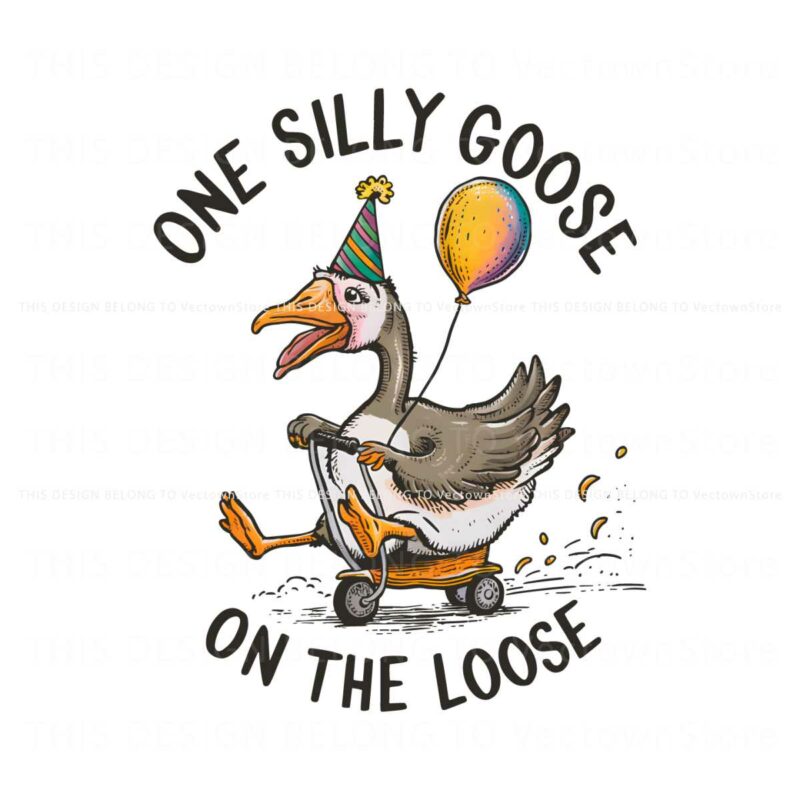 one-silly-goose-on-the-lose-funny-quote-png