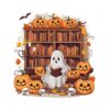 ghost-pumpkin-bookworm-reading-png