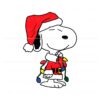 free-peanuts-christmas-snoopy-svg