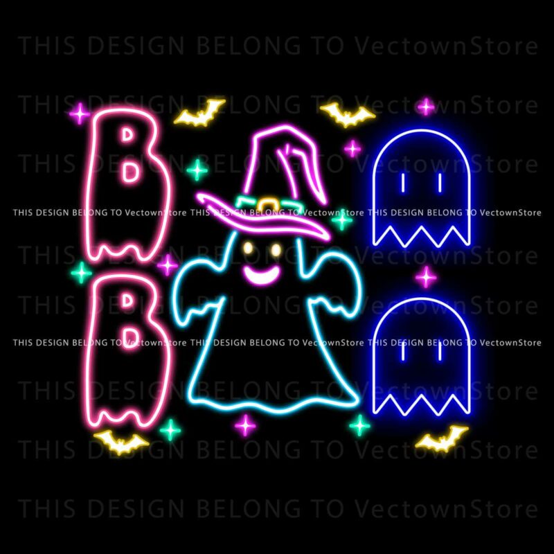 retro-halloween-ghost-neon-png