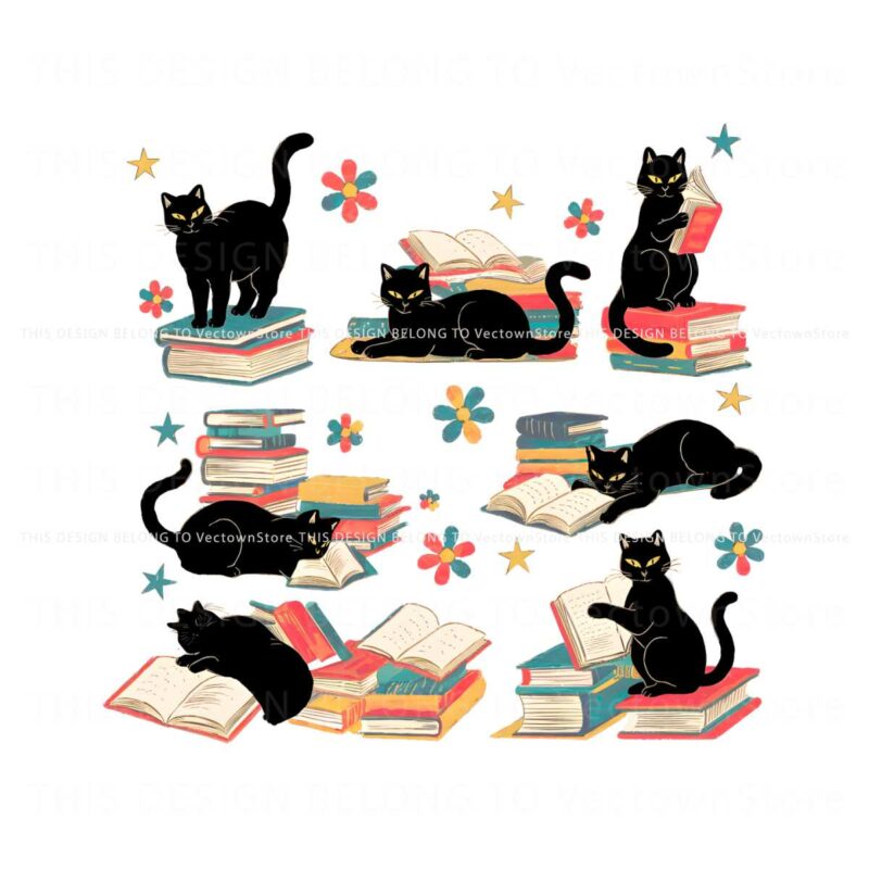 funny-cat-and-book-png