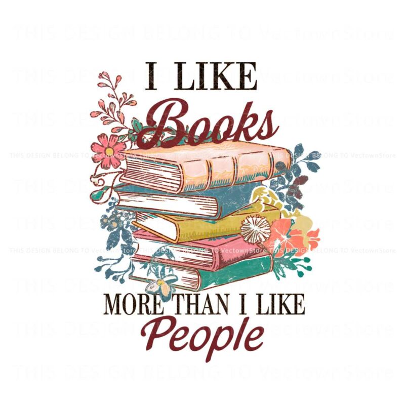 i-like-books-more-than-i-like-people-png