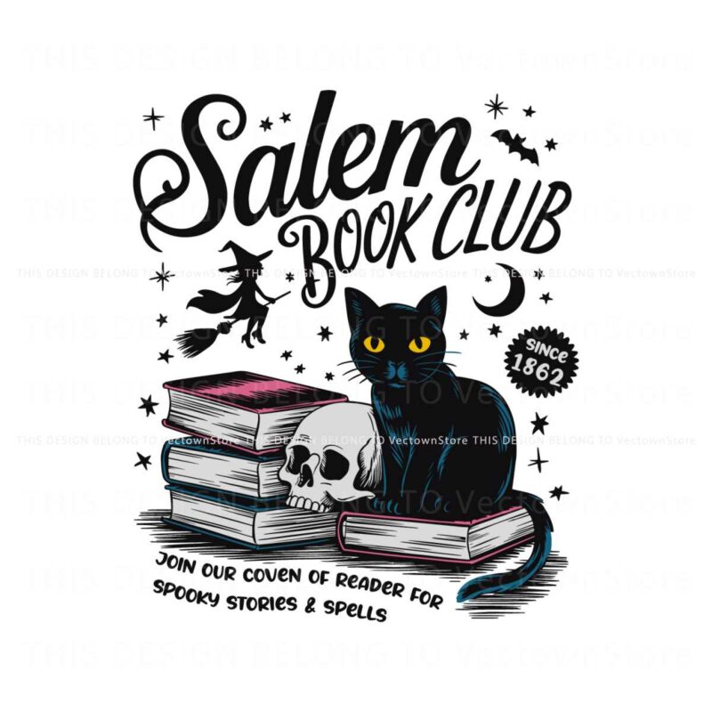 vintage-salem-book-club-black-cat-bookaholic-svg