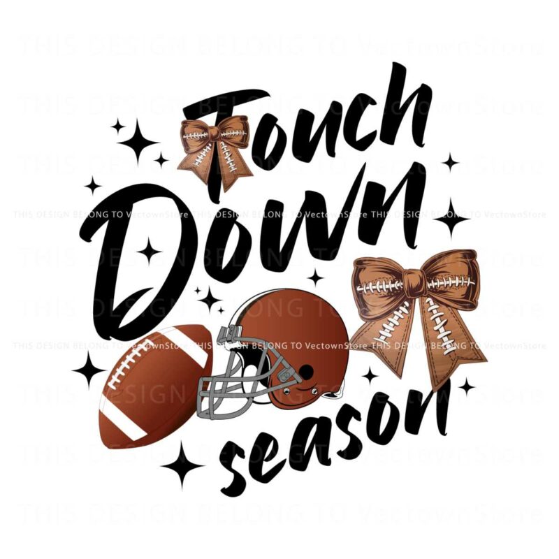 retro-touchdown-season-coquette-football-and-bows-png