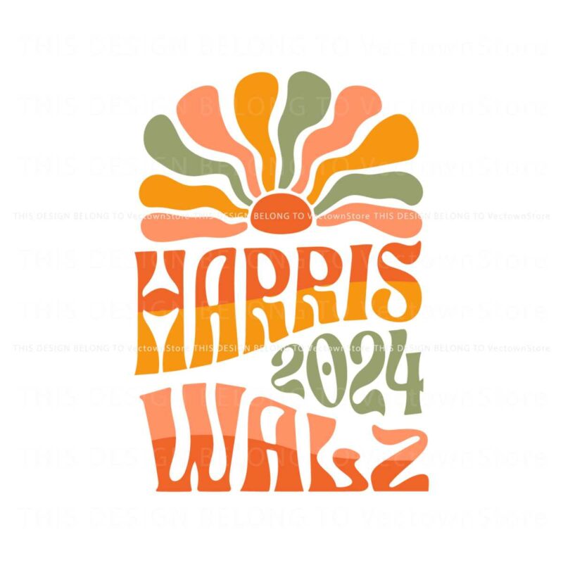 harris-walz-2024-vote-blue-liberal-feminist-svg