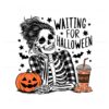 waiting-for-halloween-spooky-girl-coffee-pumpkin-svg