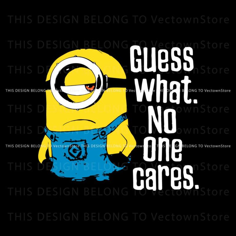 despicable-me-minions-stuart-no-one-cares-svg