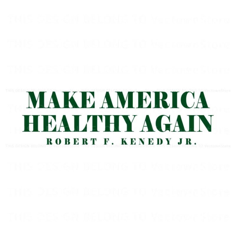 make-america-healthy-again-robert-f-kennedy-jr-svg