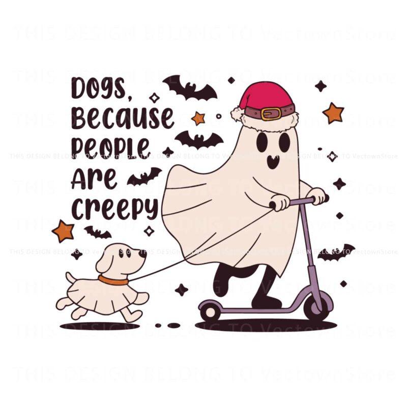 dogs-because-people-are-creepy-santa-hat-svg