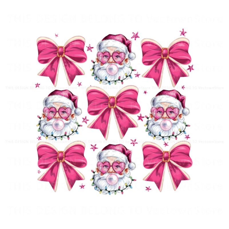 retro-holiday-sublimation-pink-santa-coquette-christmas-png