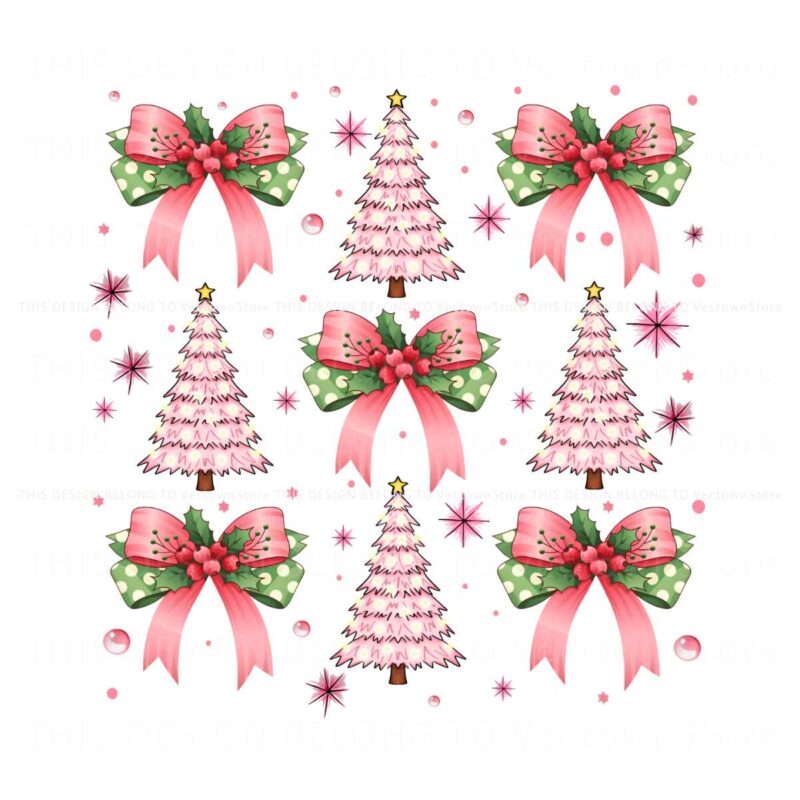 pink-christmas-coquette-bow-girly-christmas-season-png