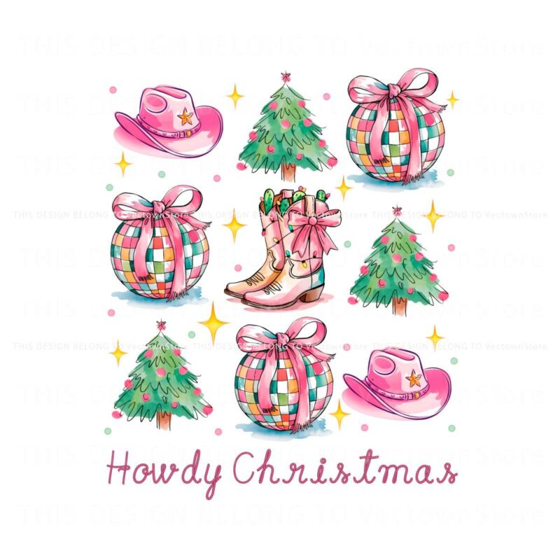 pink-howdy-christmas-western-cowgirl-coquette-bow-png