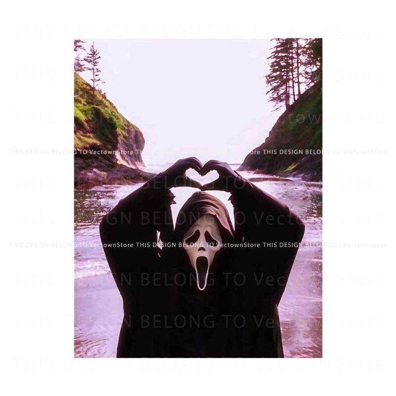 ghostface-scream-halloween-heart-hands-png