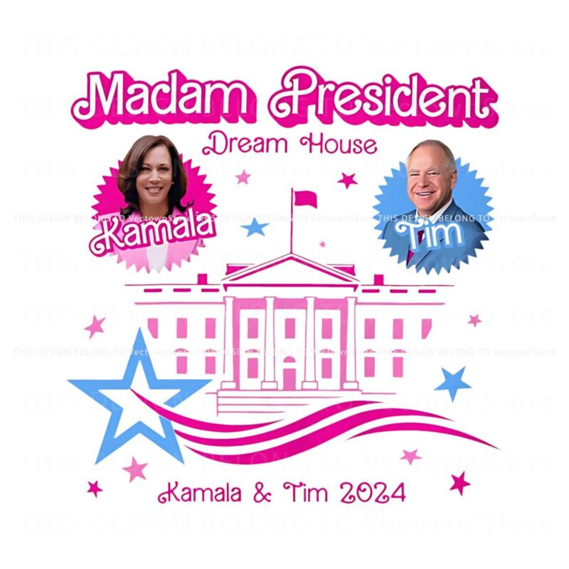 madam-president-dream-house-kamala-and-tim-png