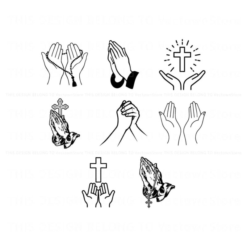 praying-hands-religious-svg-bundle