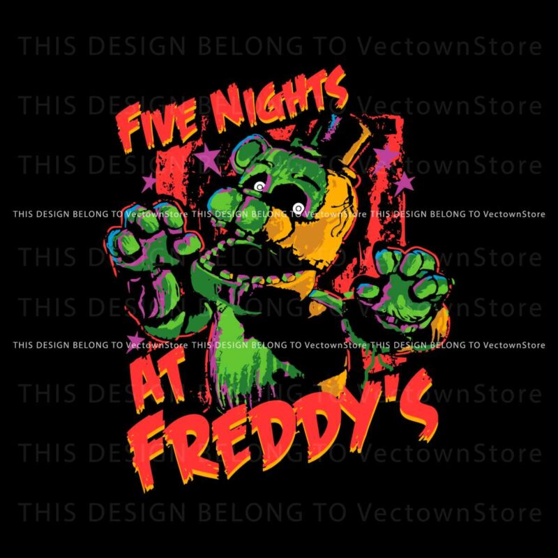 freddy-fazbear-five-nights-at-freddys-svg