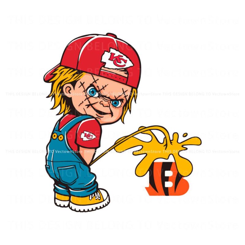 chucky-chiefs-piss-on-cincinnati-bengals-svg