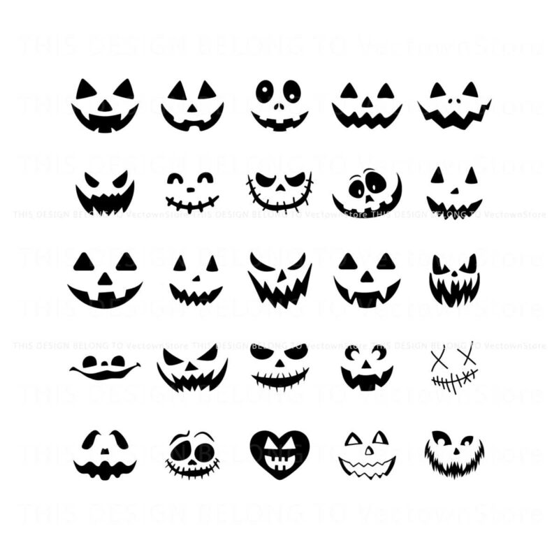 jack-o-lantern-faces-svg-bundle