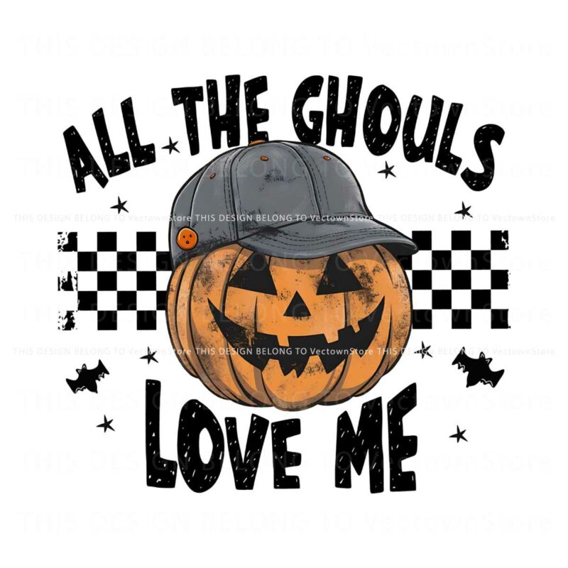 checkered-all-the-ghouls-love-me-png