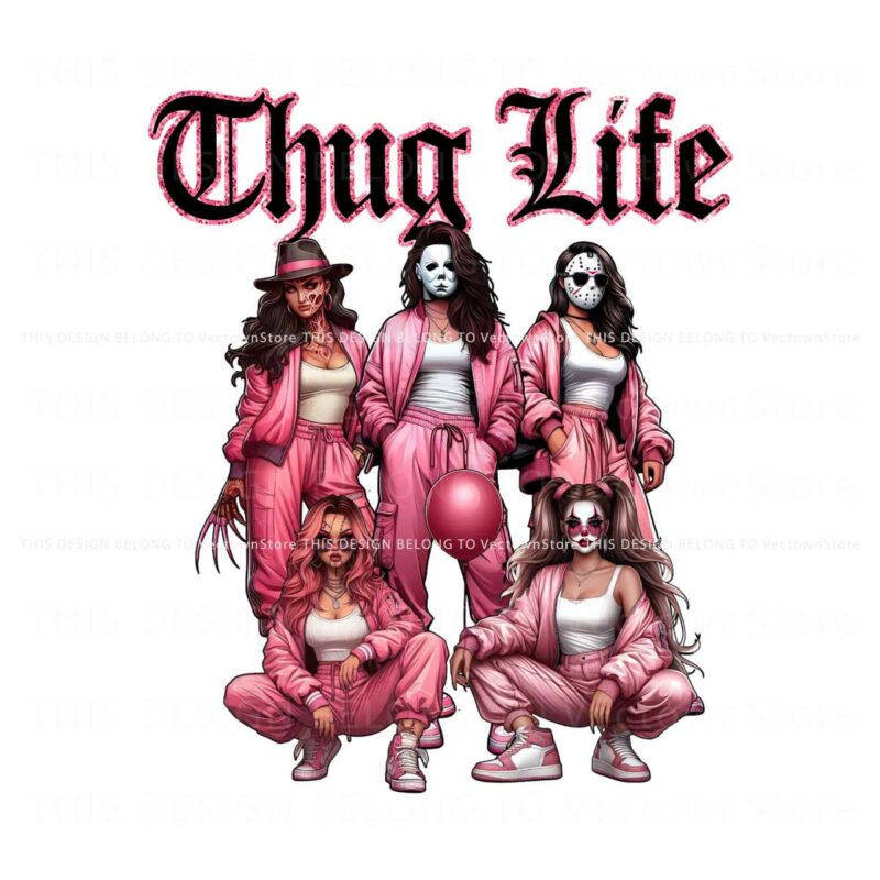 thug-life-halloween-girls-character-png