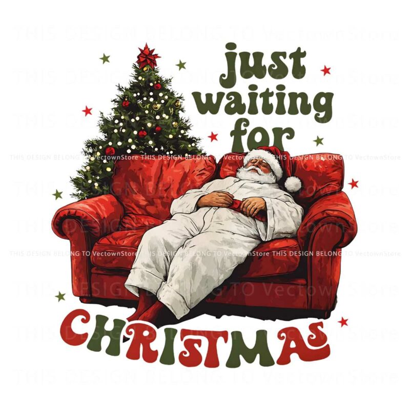 just-waiting-for-christmas-santa-claus-png