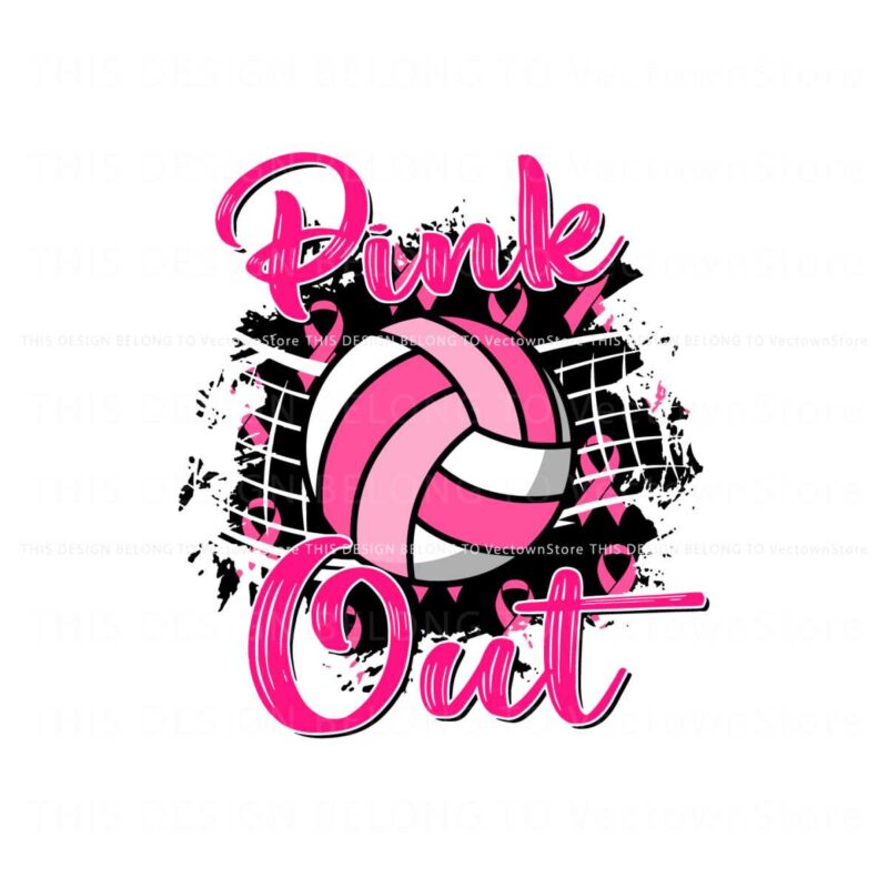 volleyball-pink-out-breast-cancer-svg