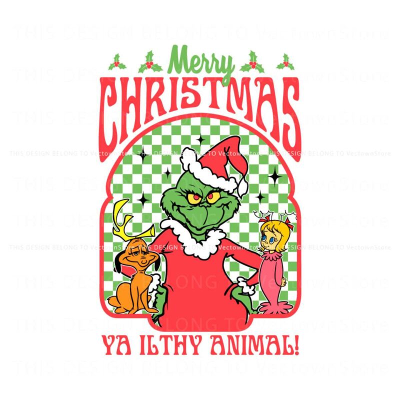 retro-merry-chrsitmas-ya-ilthy-animal-grinchmas-svg