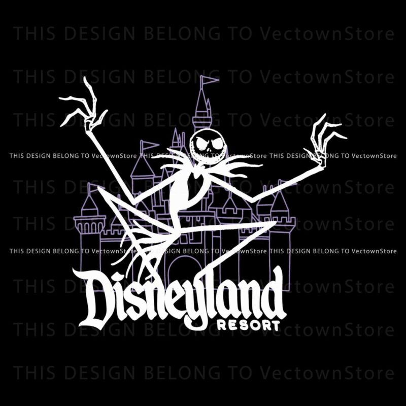 jack-skellington-disneyland-castle-svg-silhouette