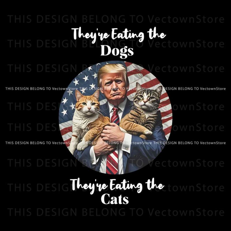 donald-trump-theyre-eating-the-dogs-theyre-eating-the-cats-png