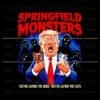 springfield-monsters-trump-theyre-eating-the-dogs-and-the-cats-png