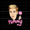 justin-bieber-yummi-pink-lollipop-png