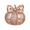 colorful-rose-gold-glitter-pumpkin-png