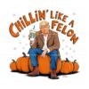 chillin-like-a-felon-trump-fall-pumpkin-png