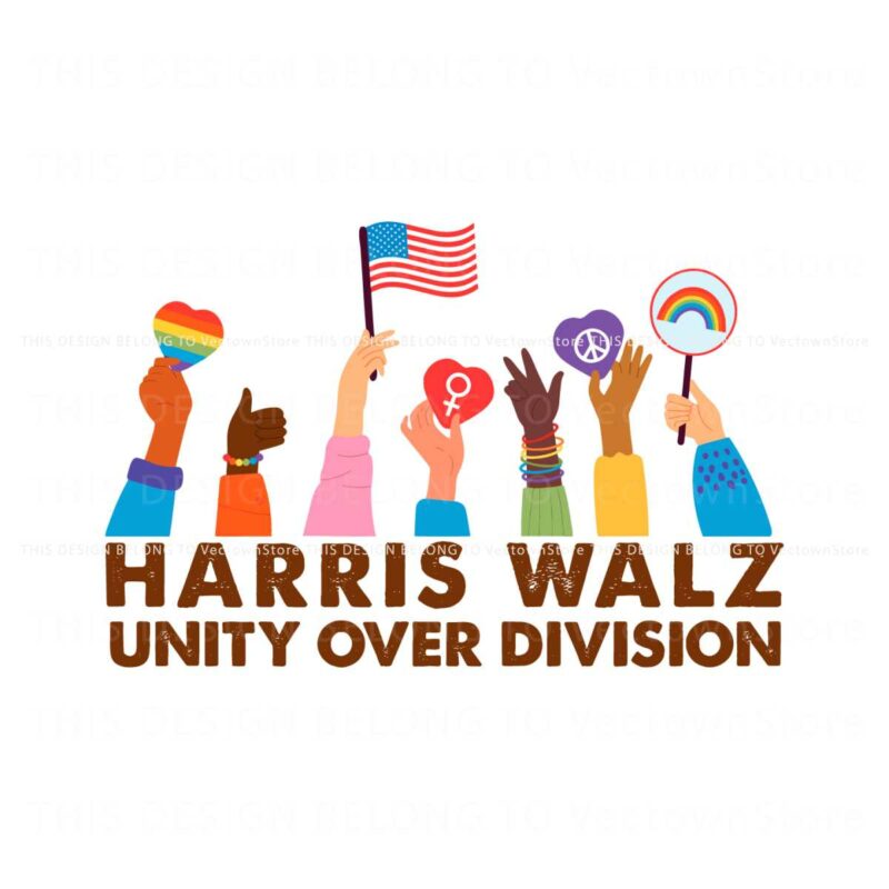 harris-walz-unity-over-division-svg