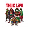 thug-life-christmas-movie-characters-santa-claus-friends-png