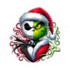 christmas-grinch-and-jack-nightmare-santa-hat-png