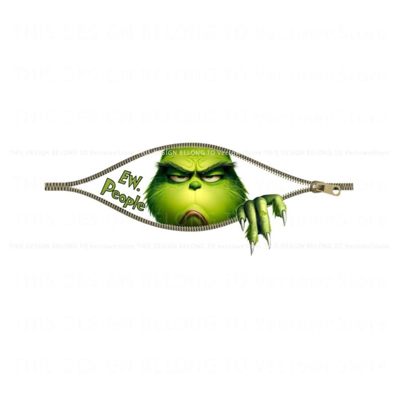 eww-people-christmas-movie-funny-grinch-zipper-png