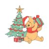 retro-christmas-winnie-the-pooh-santa-hat-christmas-tree-svg