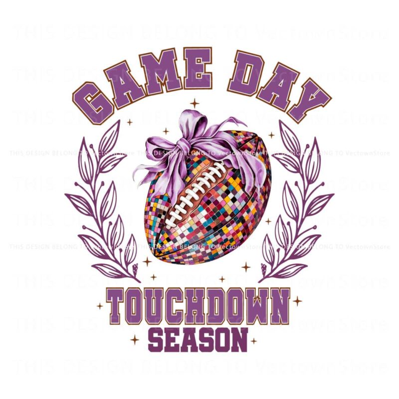 glitter-football-coquette-gameday-touchdown-season-png